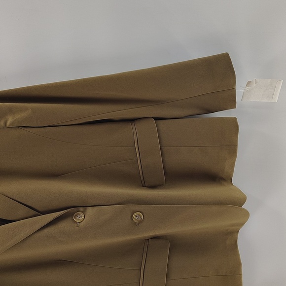 Jones Wear Camel Brown Blazer Size 6 Two Button Wool Blend Vintage - Picture 3 of 9